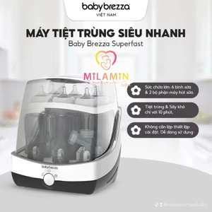 👍 Máy tiệt trùng & sấy khô Baby Brezza Superfast- MilaMin Store .