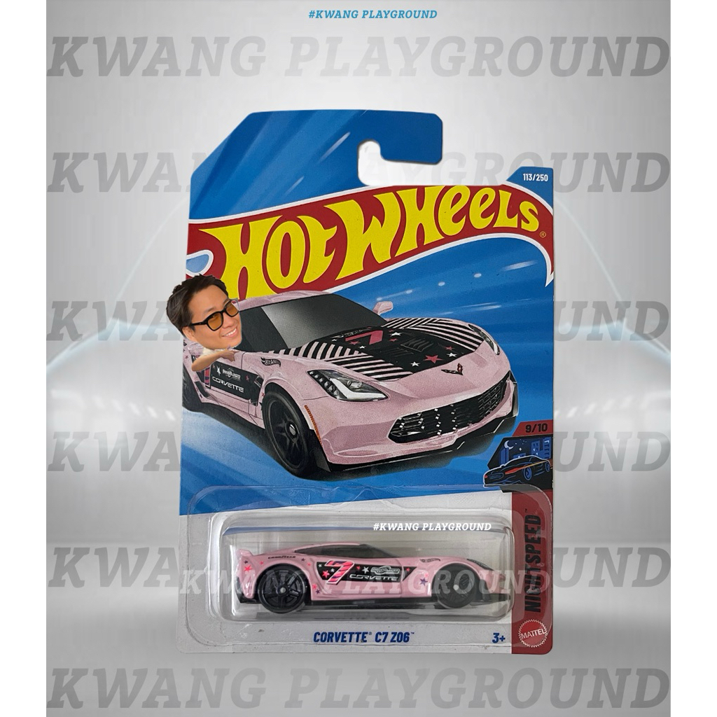 Kwang Playground - Xe mô hình Hot Wheels basic Corvette C7 Z06 - Case F ...