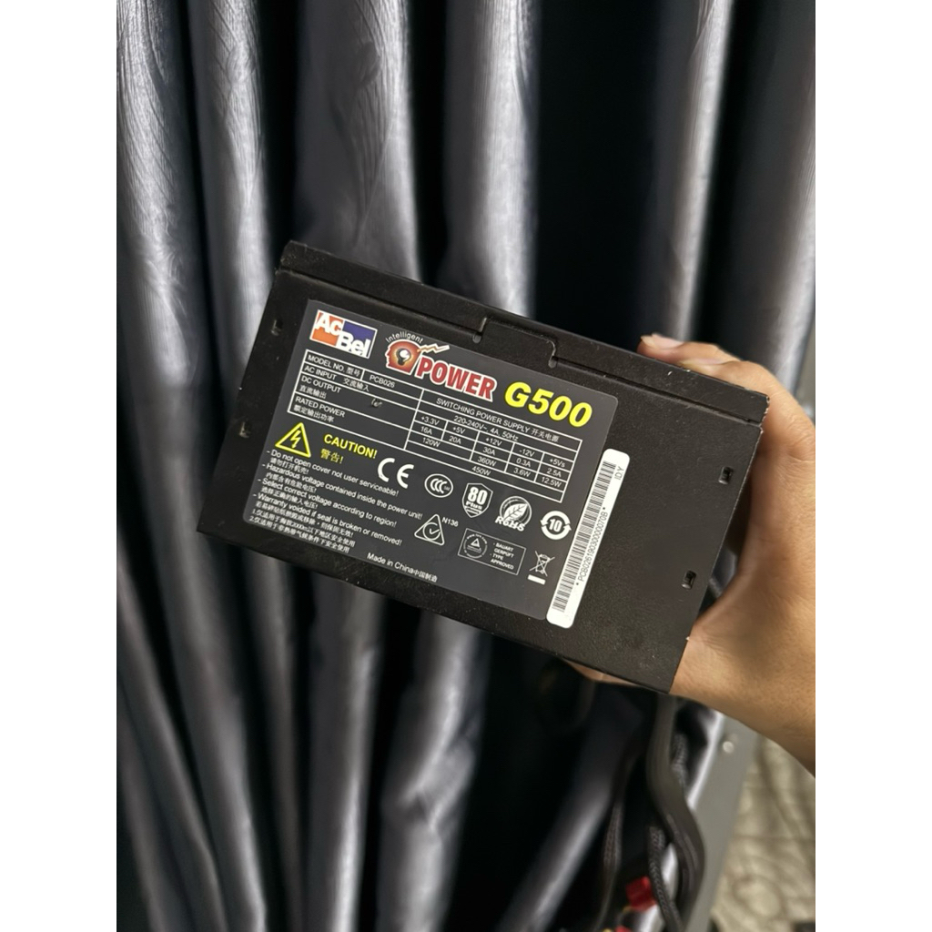Nguồn Acbel Power G500-500w 80plus Công Suất Thực | Shopee Việt Nam