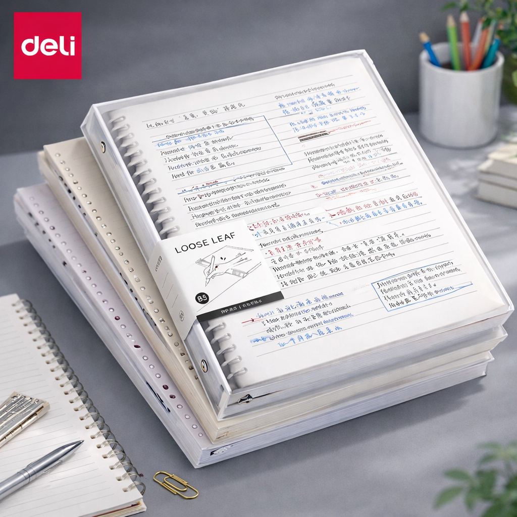 ( Tặng Sticker ) Sổ Còng Sắt Giấy Rời LyHa A4 A5 B5 Binder 120 Trang Giấy Dày 100gsm Tháo Mở Dễ Dàng Học Tập