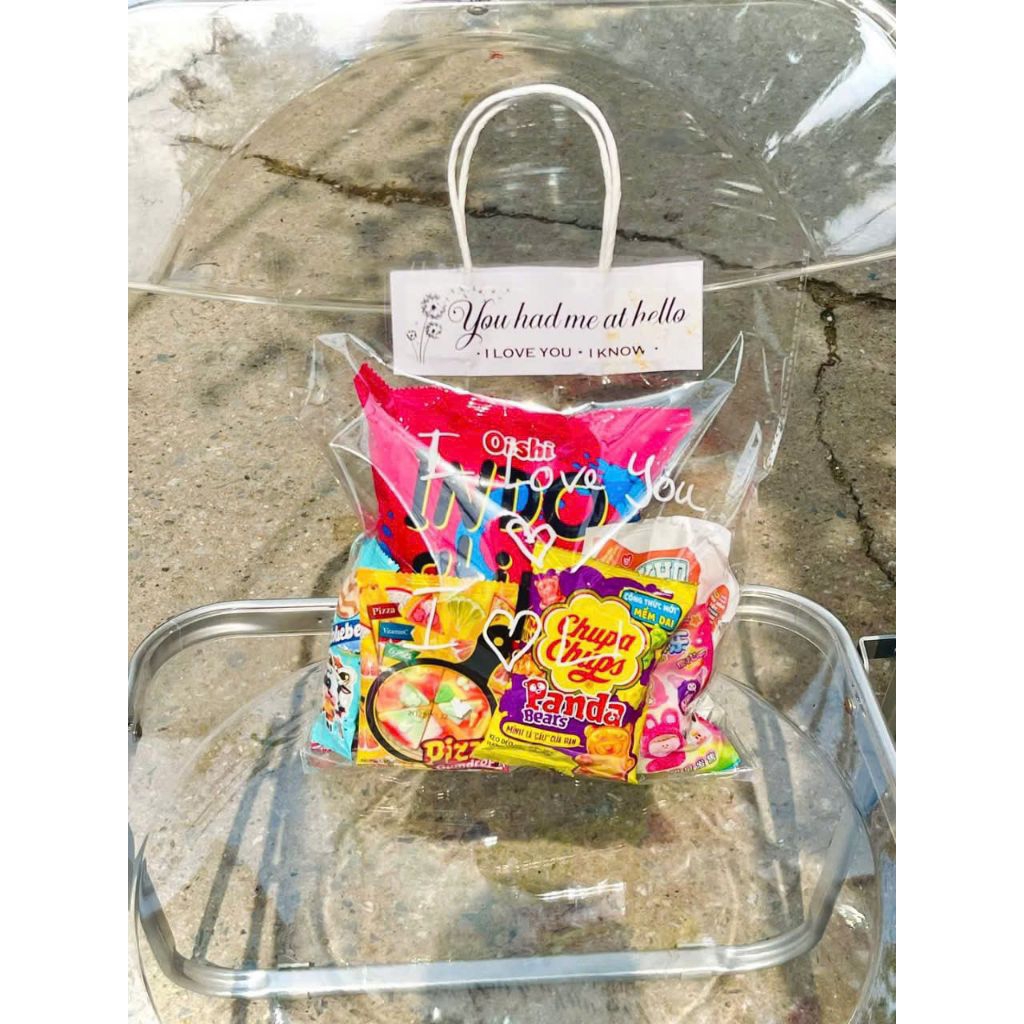 (Hoả tốc 100c) Túi đựng bánh kẹo, quà tặng. Kích thước 25x30cm