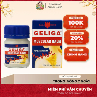 [CHÍNH HÃNG] Dầu Nóng Cù Là Lửa Geliga Muscular Balm 40g