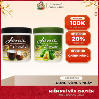 Kem Ủ Tóc Jena Hair Tinh Chất Bơ Và Dừa Thái Lan 500g