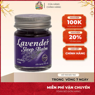 Dầu Cù Là Lavender Sleep Balm Natural Thái Lan 15g