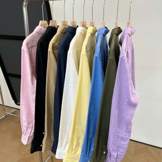 𝗦𝗢𝗠𝗜 𝗟𝗶𝗻𝗲𝗻 -|LY LINEN| - Áo Sơ mi Linen tưng gân KHÔNG TÚI