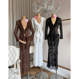 Set Bikini 3 Món: Áo Voan Bèo + Quần + Chân Váy Hoa Đuôi Cá Chuẩn Linh Hoàng