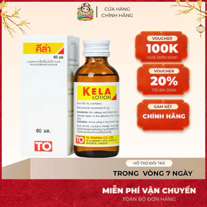 Kela Lotion Thái Lan Giảm Viêm Nang Lông Hiệu Quả 30ml - 60ml