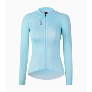 TLS030B - Áo Đạp Xe UKE Nữ Pro Cycling Jersey Ice Blue