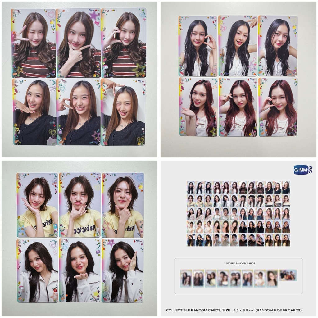 GMMTV FARNIVAL] Card random MilkLove NamtanFilm EmiBonnie | Shopee
