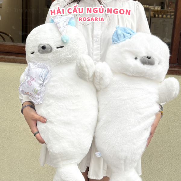 Hải Cẩu Ngủ Ngon - Gấu Bông Quà Tặng XinhHải Cẩu Ngủ Ngon - Gấu Bông Quà Tặng Xinh