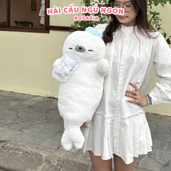 Hải Cẩu Ngủ Ngon - Gấu Bông Quà Tặng XinhHải Cẩu Ngủ Ngon - Gấu Bông Quà Tặng Xinh