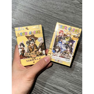 /hàng sẵn/ Người đại diện thời gian / Link Click | Hộp thẻ card laser 50 tấm (mới) / lomocard card bo góc