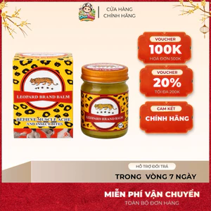 Dầu Cù Là Hiệu Con Beo Leopart Brand Thái Lan 40g