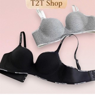 [AS502 ]Áo Lót Nữ Đúc Su DÀY 3-5CM Không Gọng Mềm Mại Thoải Mái Nâng Đẩy Vòng 1, Áo Ngực Đệm Dày Tạo Khe Cao Cấp.