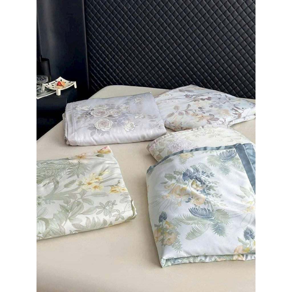 Chăn Lụa Thái 2M3x2M Lụa Chuẩn Loại 1 Thoáng Khí Mát Mẻ