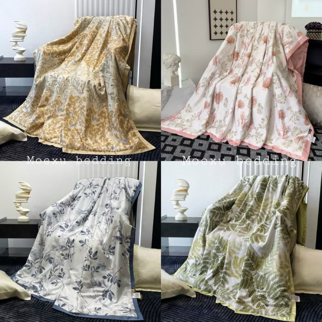 Chăn Lụa Thái 2M3x2M Lụa Chuẩn Loại 1 Thoáng Khí Mát Mẻ