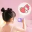Combo vòng tay + dây chuyền máy ảnh chiếu hình Kuromi Hello Kitty Cinamoroll Pochacco dễ thương cho bé