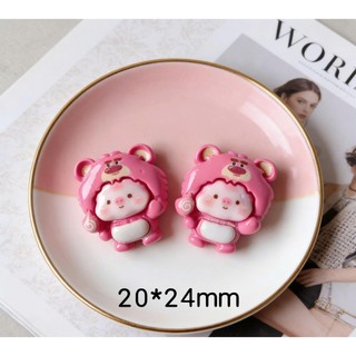 Set charm heo hóa trang cute mini siêu dễ thương trang trí phụ kiện dép xinh xắn- Charm gắn dép siêu cute dễ thương