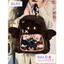BaLo (XINHXINH) [ORDER] Balo Nữ Nhung Gấu Dễ Thương BL95