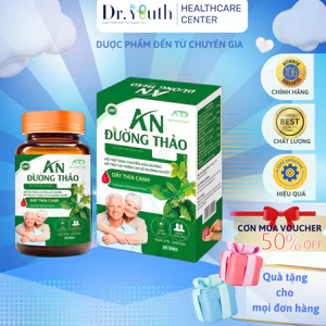 Viên Điều hòa Đường huyết AN ĐƯỜNG THẢO - Hỗ trợ chuyển hóa đường, cải thiện chỉ số đường huyết Hộp 30v
