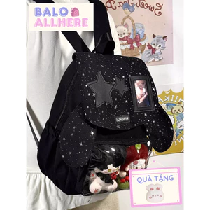 BaLo (XINHXINH) [ORDER] Balo Nữ Đi Học Đi Chơi Họa Tiết Ngôi Sao Xinh BL118