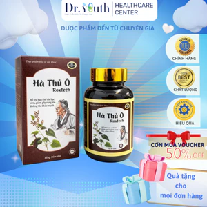 Viên Chống Rụng Tóc Hà Thủ Ô RoxTech - Hỗ trợ hạn chế tóc khô, giảm rụng tóc, làm đen mượt tóc - Hộp 30 viên