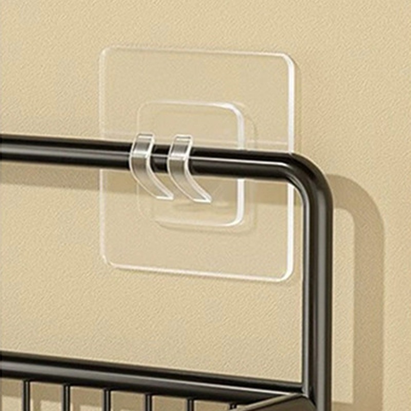 Set 2 kệ lưới dán tường để đồ nhà tắm, nhà bếp, kệ  dán tường để đồ đa năng SH0070 giá treo tường