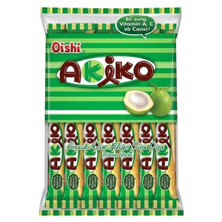 [Combo 2-5-10 Bịch] Bánh Xốp Akiko Oishi  Mix 5 Vị ( Bịch 20 Que) - Lưu ý: Vị Dâu10 Que