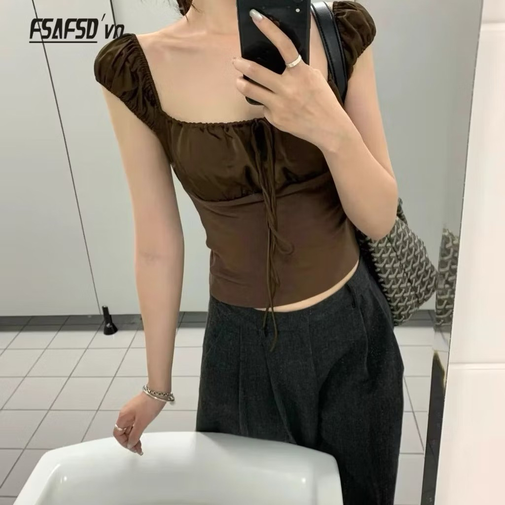 𝑺𝒔𝒖.𝑺𝒕𝒖𝒅𝒊𝒐// ÁO TRỄ VAI MẶC HAI KIỂU XIU XINH