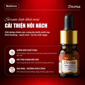 Deona Serum Lười Dứt Điểm Mùi Hôi Nách, Giảm Tiết Mồ Hôi Vùng Nách, Phù Hợp Với Nhiều Loại Da - Nalieros Chính Hãng