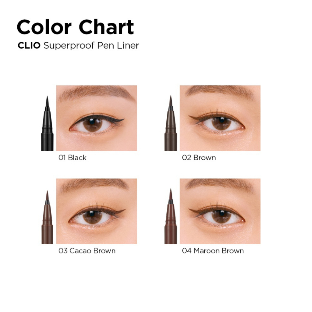 [Săn Sale] Kẻ Mắt Nước Clio Superproof Pen Liner 0.55Ml