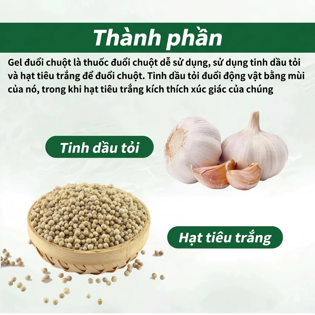 🧨 Gel xua chuột 35g, xua chuột nhanh 24h, loại bỏ chuột hoàn toàn, chiết xuất thảo mộc, mua 1 tặng 1, an toàn tuyệt đối