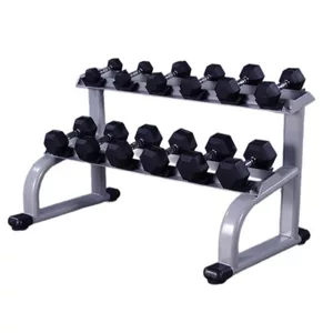 Giá để tạ 2 tầng (loại 6 cặp) HQ-06 Giá Tốt bảo hành 12 tháng