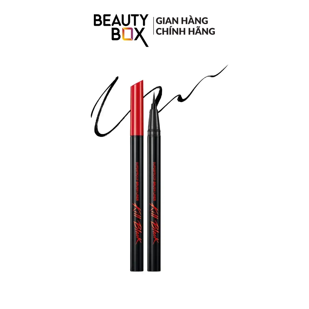 [Săn Sale] Bút Kẻ Viền Mắt Chống Trôi Clio Superproof Brush Liner 0.55ml