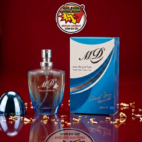 Dầu Thơm Nam Nữ My Love MD - Nước Hoa Lưu Hương Lâu Giúp Khử Mùi Cơ Thể 25ml