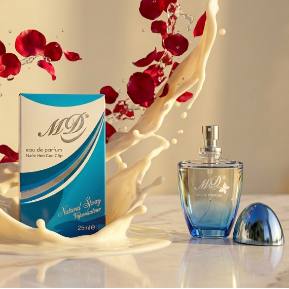 Dầu Thơm Nam Nữ My Love MD - Nước Hoa Lưu Hương Lâu Giúp Khử Mùi Cơ Thể 25ml