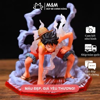 Figure Luffy Gear 2 – One Piece Đỉnh Chiến – Mô Hình Anime Siêu Hot, Trang Trí Bàn, Quà Tặng