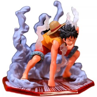 Figure Luffy Gear 2 – One Piece Đỉnh Chiến – Mô Hình Anime Siêu Hot, Trang Trí Bàn, Quà Tặng
