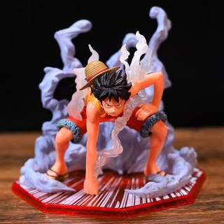 Figure Luffy Gear 2 – One Piece Đỉnh Chiến – Mô Hình Anime Siêu Hot, Trang Trí Bàn, Quà Tặng