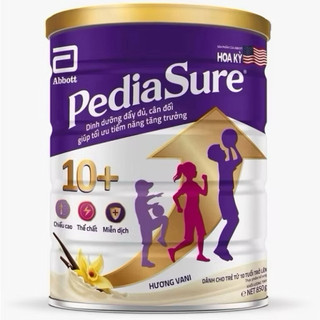 Sữa Bột Abbott Pediasure 10+ Hương Vani Lon 800g Hỗ Trợ Phát Triển Chiều Cao Tuổi Dậy Thì
