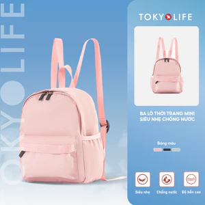 Ba lô thời trang mini nữ TOKYOLIFE siêu nhẹ, chống nước 40004163 (22x8x25 cm)