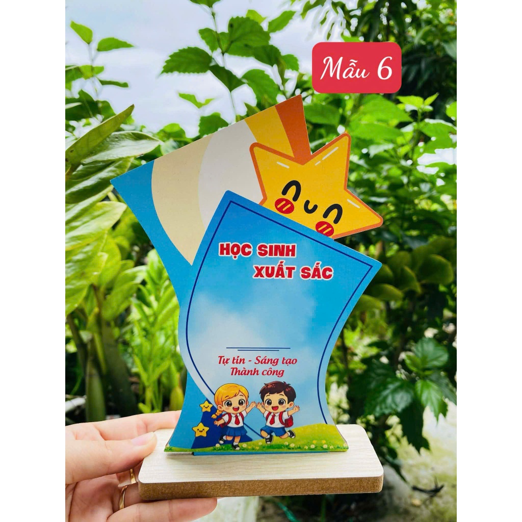Cúp Vinh Danh Học Sinh Để Bàn – Kỷ Niệm Chương Mini, Nhận Đổi Tên Trường Lớp Học Sinh Theo Yêu Cầu, Quà Tặng Cuối Năm