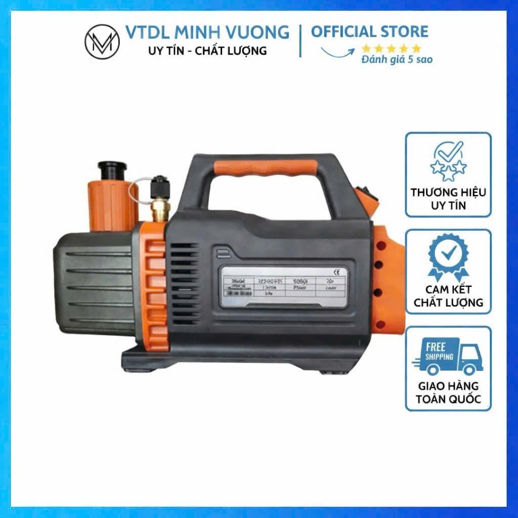 Máy Hút Chân Không FOGREEN (không kèm pin) VP-1ZBP 2CFM Mini  – Bơm Hút Chân Không Điều Hòa, tủ lạnh nhỏ gọn tiện lợi