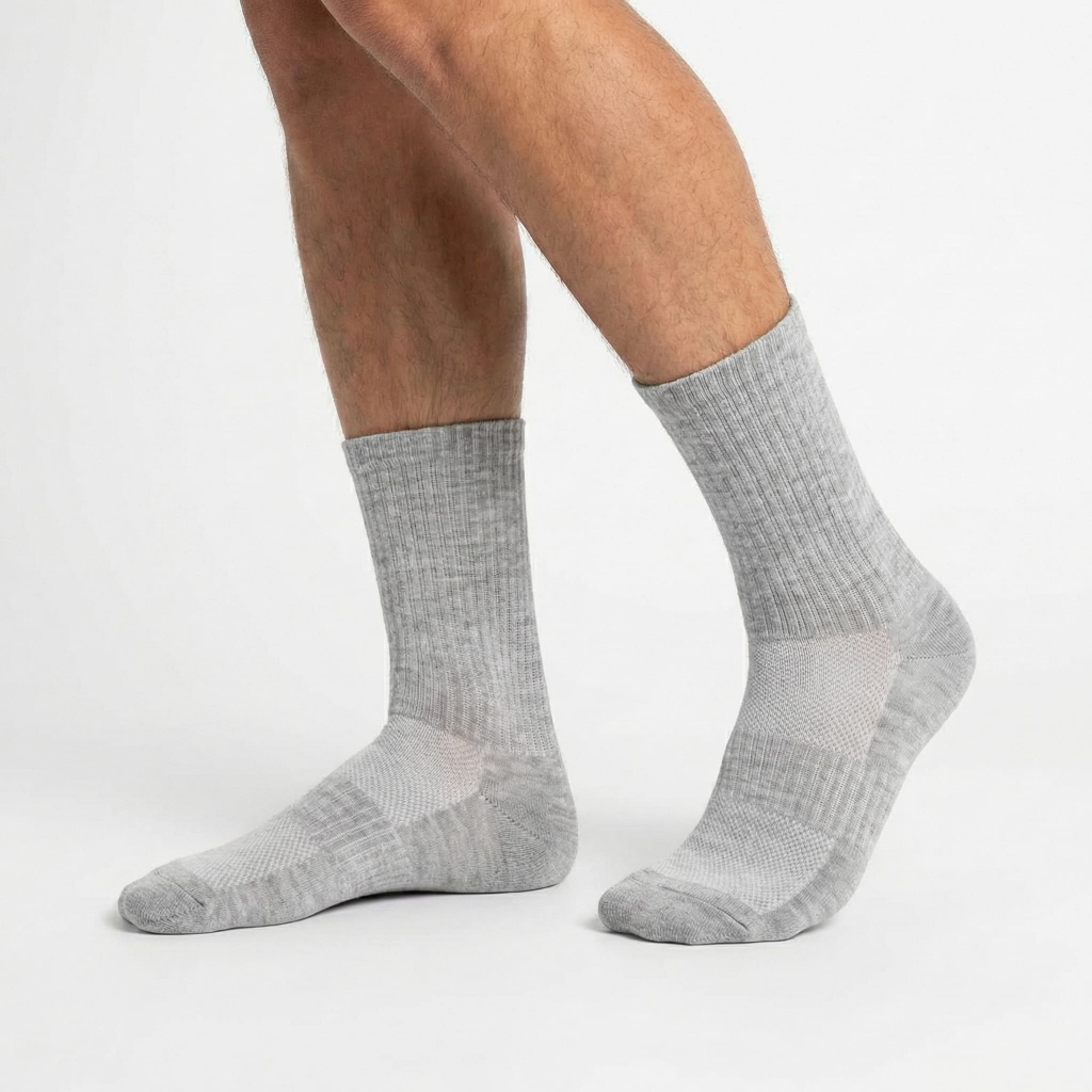 Tất nam Active cổ cao vải mesh thoáng khí, thoát ẩm nhanh Insidemen ISC012M0H0