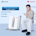 Robot lau kính Ecovacs Winbot Mini 2 - Lực hút tối đa 8000Pa - WIN-SLAM 4.0 - Thời gian bảo vệ khi mất điện 30 phút — ảnh 2