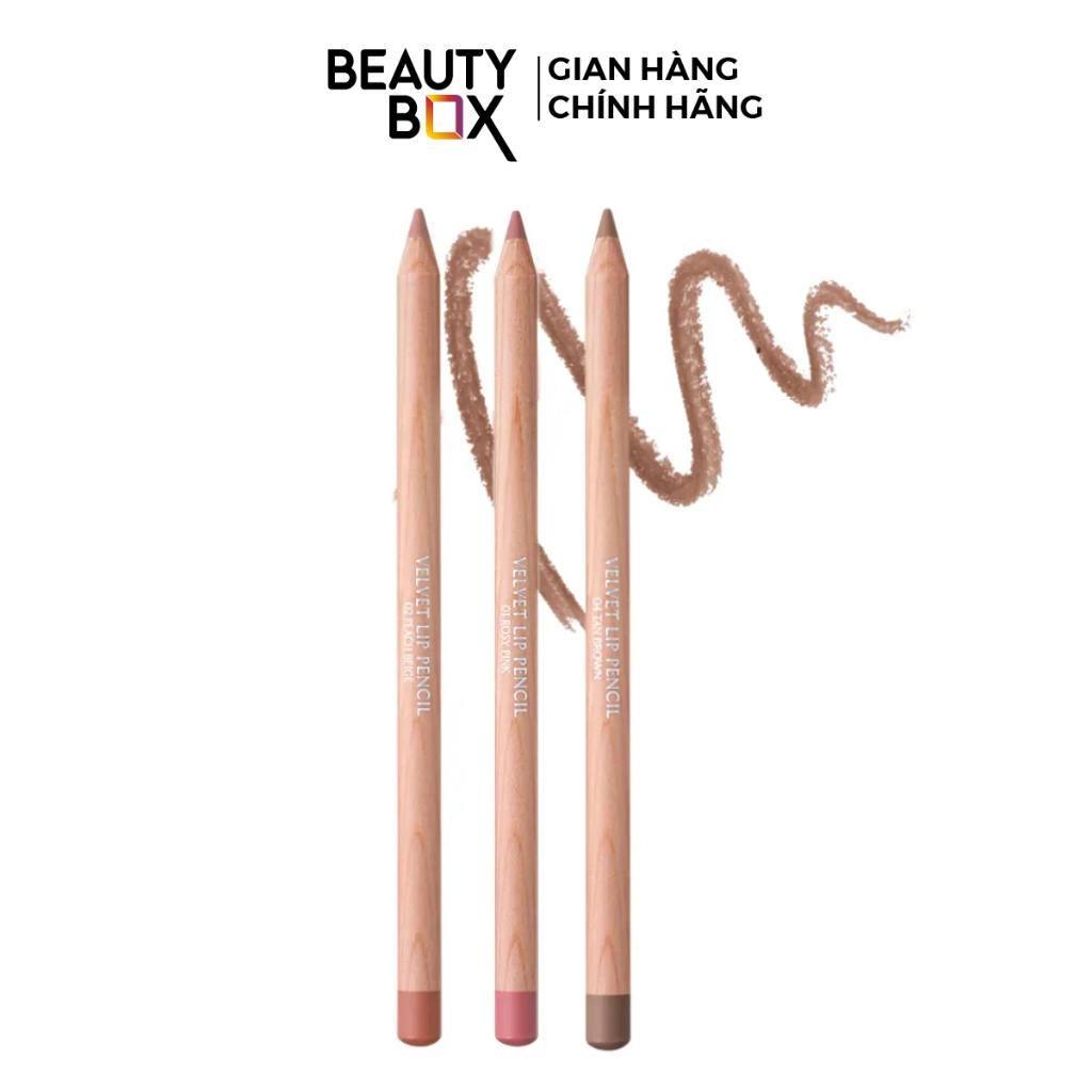 [Săn Sale] Chì Kẻ Viền Môi Clio Velvet Lip Pencil Set 1.45g