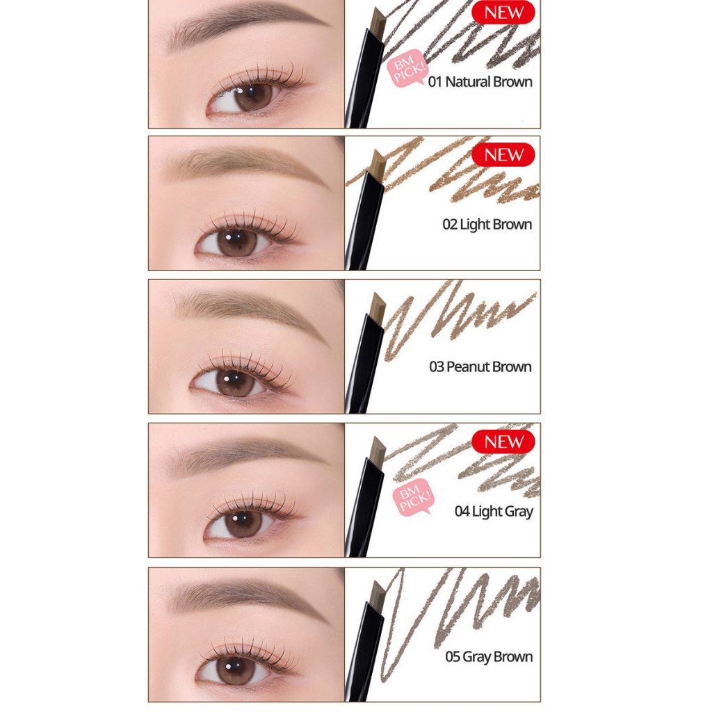 Chì Kẻ Mày Clio Kill Brow Auto Hard Brow Pencil 0.31g