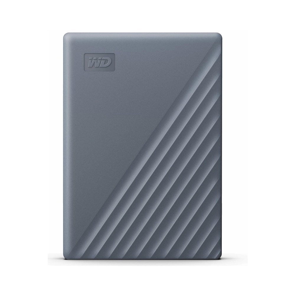 Ổ cứng di động Western 2Tb My Passport Silicon Grey (Type-C và USB3.2/ Xám) | BigBuy360 - bigbuy360.vn