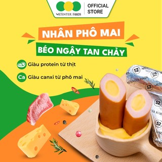 Xúc Xích Giấy Bạc Nhân Phô Mai Mỹ S2 Vietinter Foods