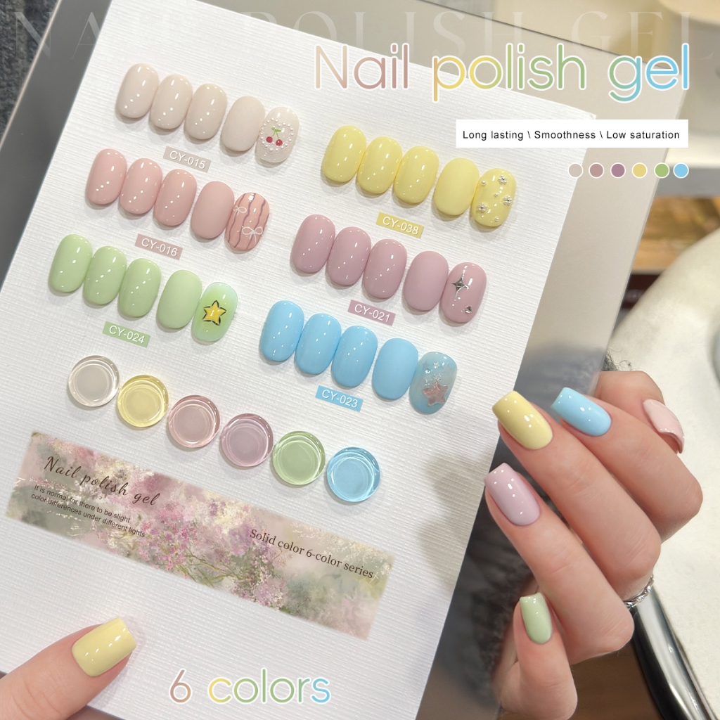 XEIJAYI 40ml - Bộ sơn gel móng tay màu Macaron, thích hợp cho các tiệm nail và tự làm tại nhà.